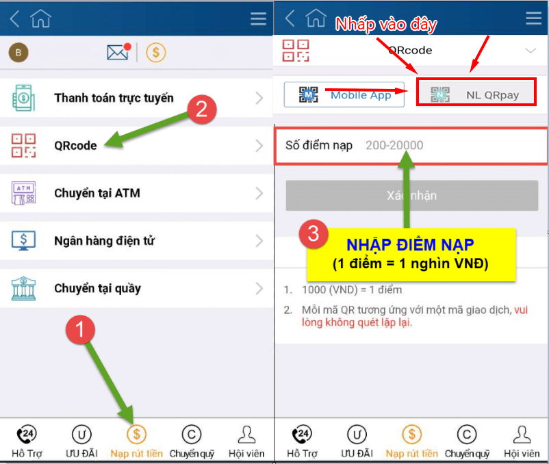 Cách nạp tiền Kubet nhanh chóng và an toàn cho người mới 2 Hướng Dẫn Nạp Tiền KUBET Bằng QRCODE | KUBET