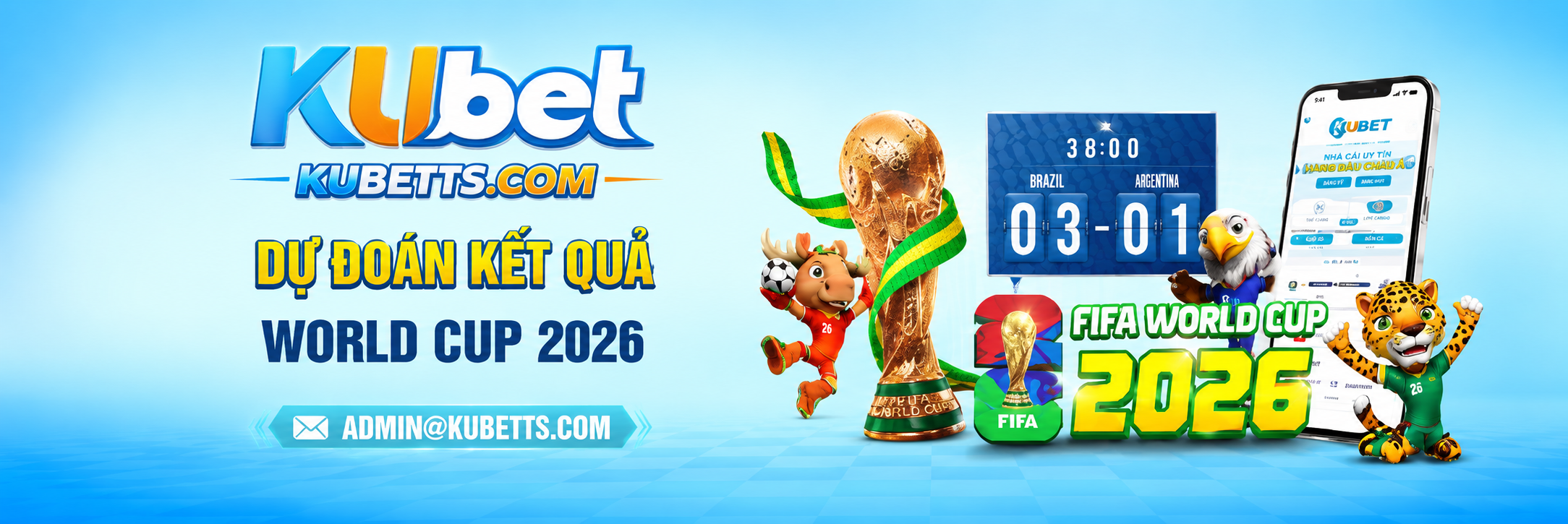 KUBET 63 dự đoán WC2026 cùng nhà cái kubet