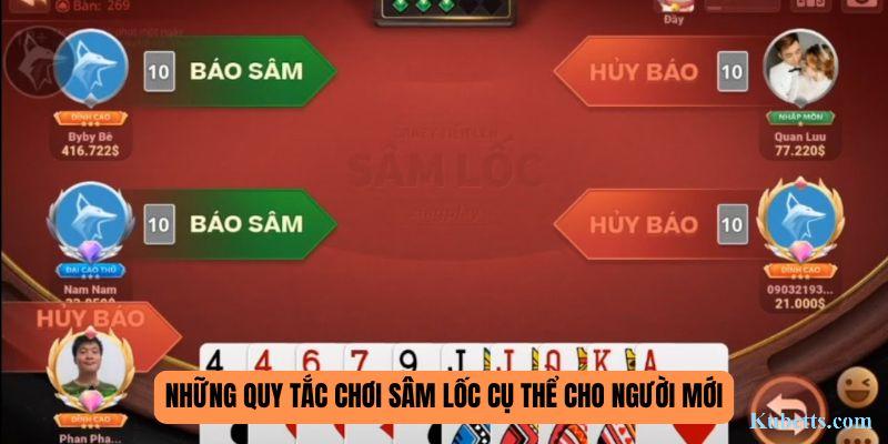 Sâm Lốc KUBET: Khám Phá Game Bài Online Đổi Thưởng Cực Đỉnh 2 Những quy tắc chơi Sâm Lốc cụ thể cho người mới